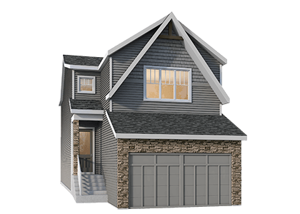 Front Garage rendering